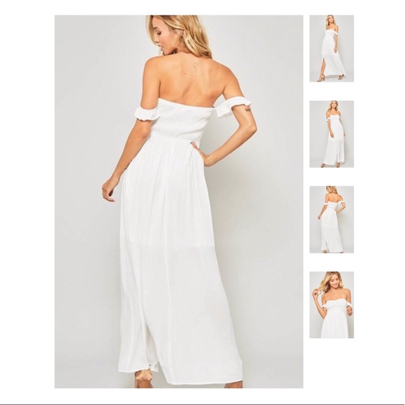 Doves Cry Off Shoulder Maxi Dress - Picture 3 of 6